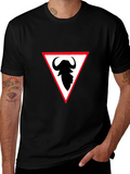 Buffalo Silhouette Tee - Stylish Graphic Print Shirt