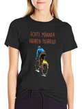 Mens Real Men Ride Bikes Graphic T-Shirt