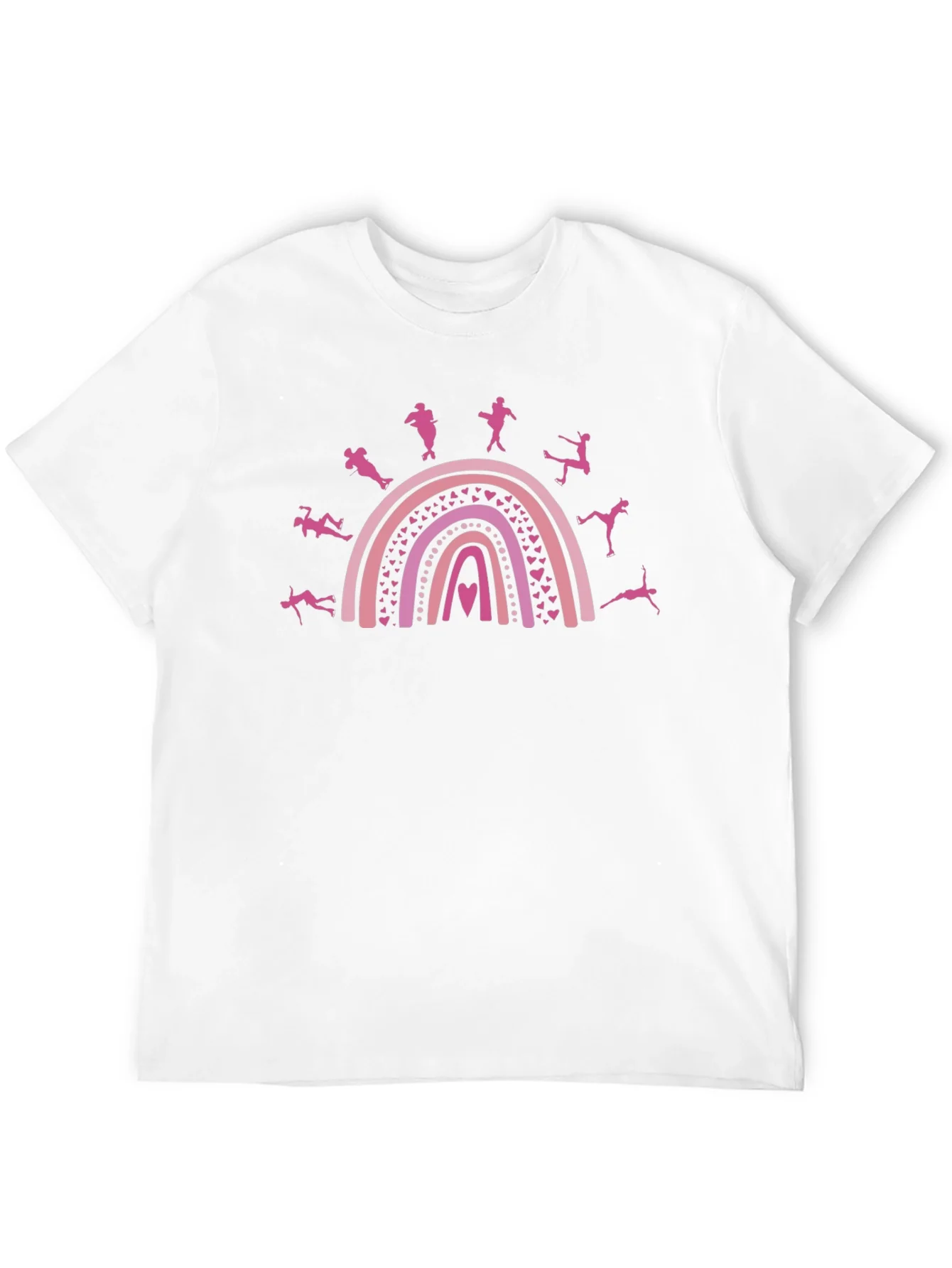 Dance Rainbow Graphic Tee - Black