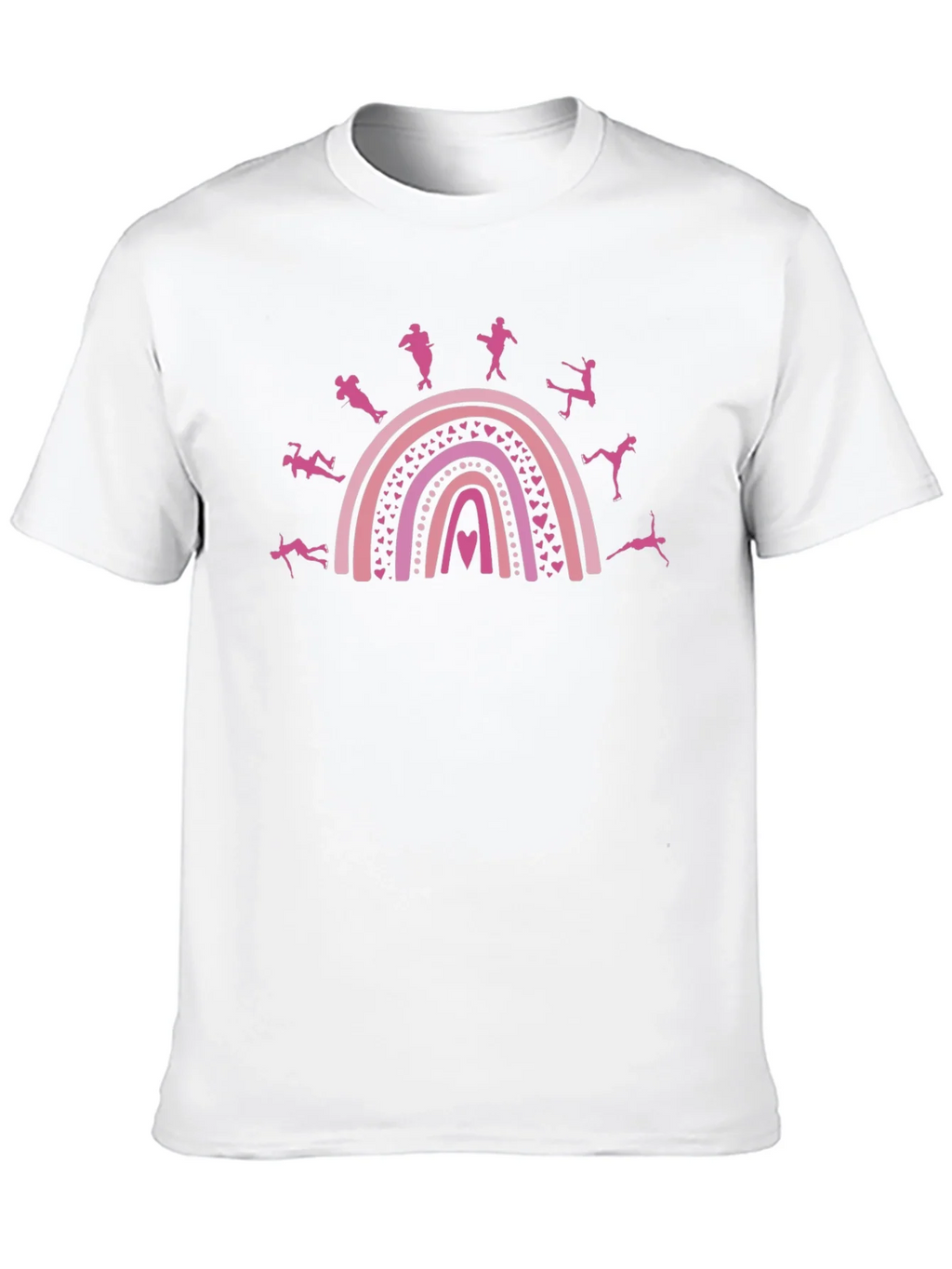 Dance Rainbow Graphic Tee - Black