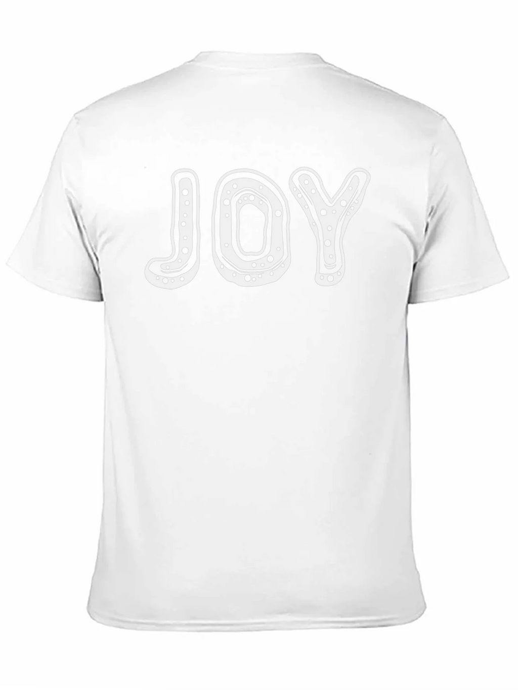 Joy Graphic Tee - Black Cotton T-Shirt