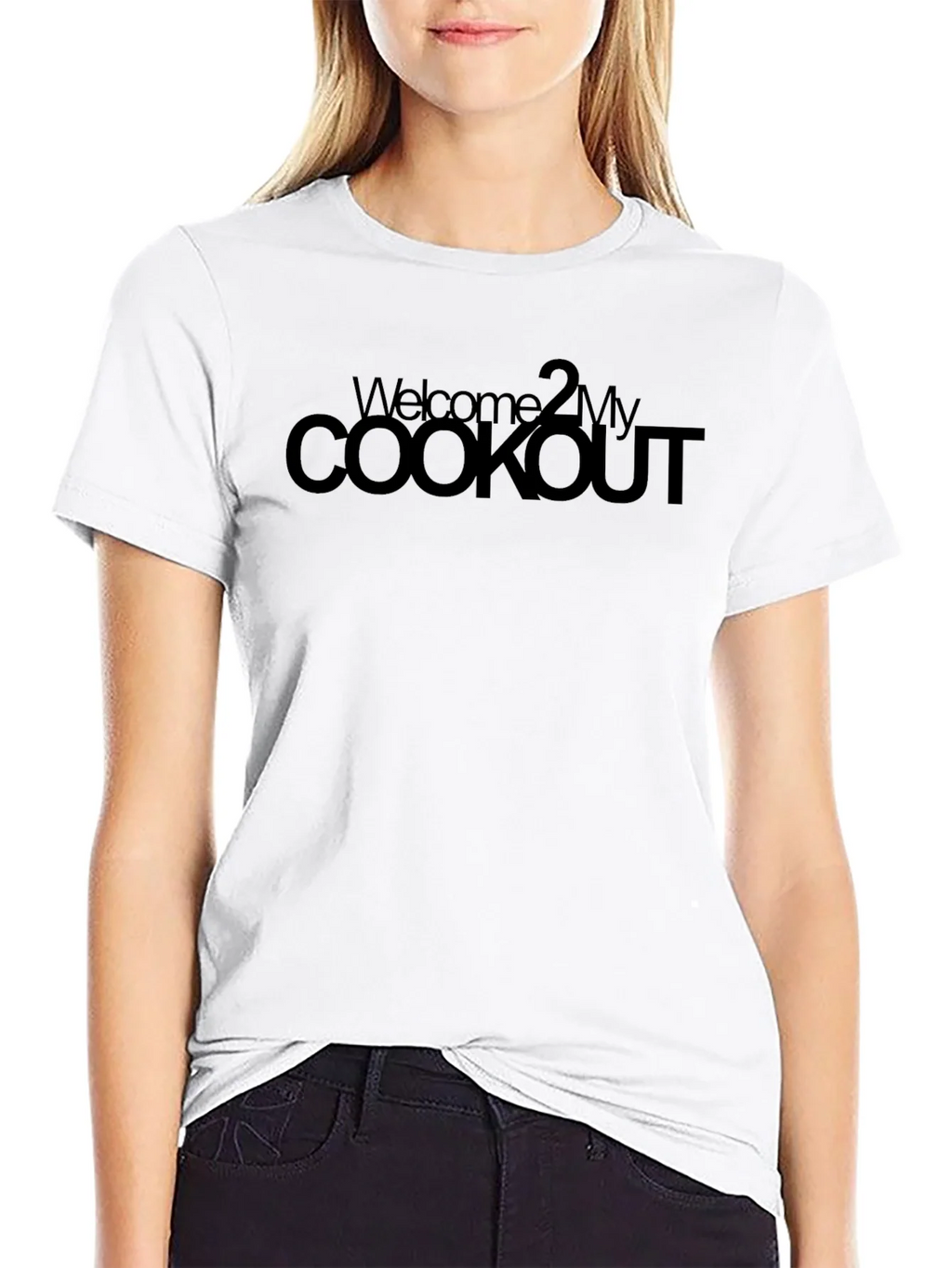 Welcome 2 My Cookout Graphic T-Shirt - Classic Fit