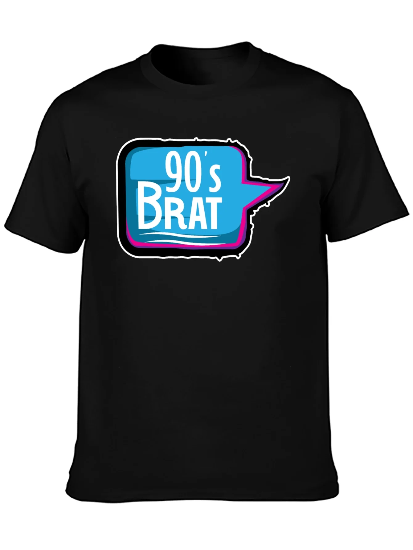 90s Brat Black T-Shirt