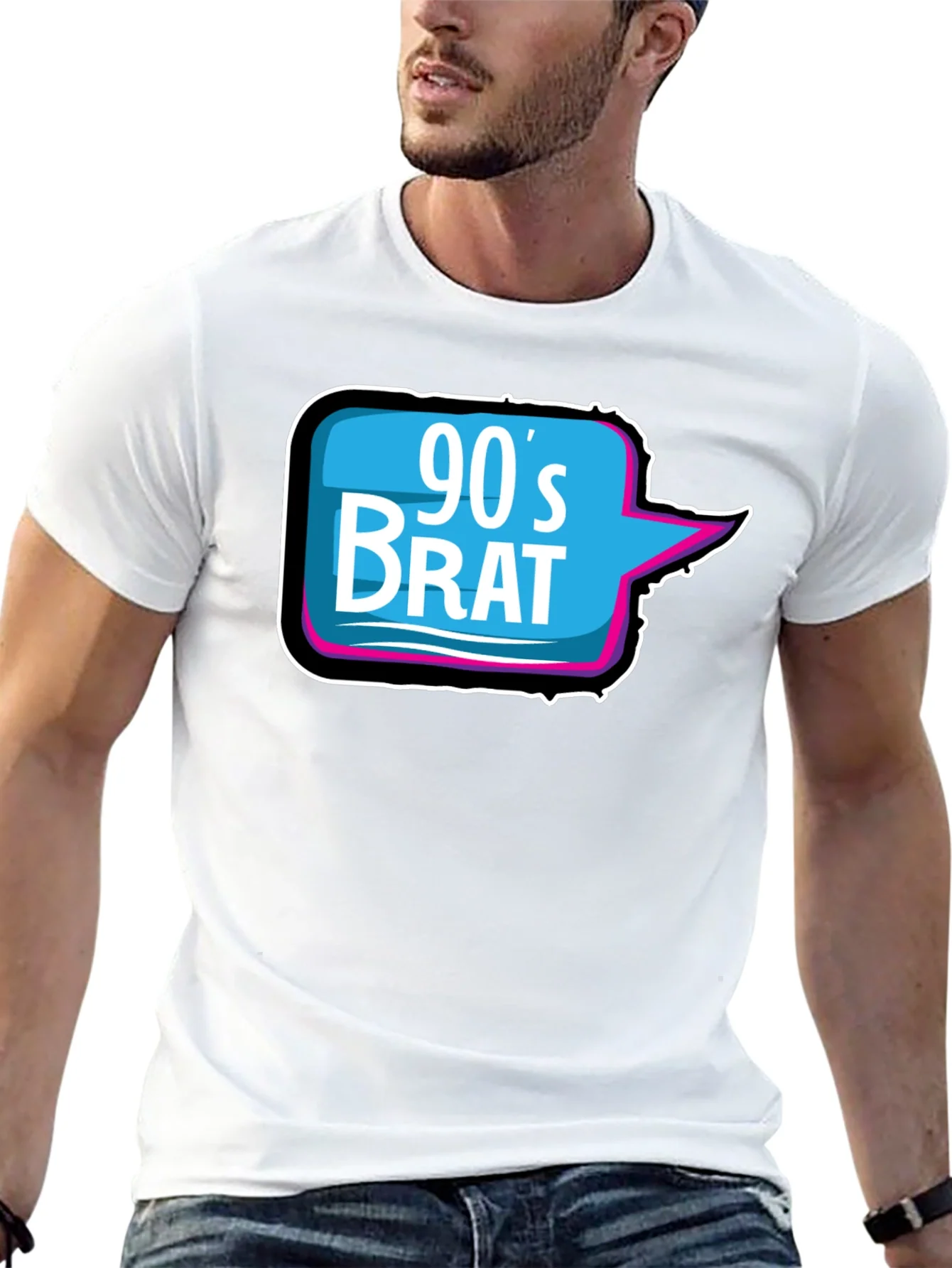 90s Brat Black T-Shirt