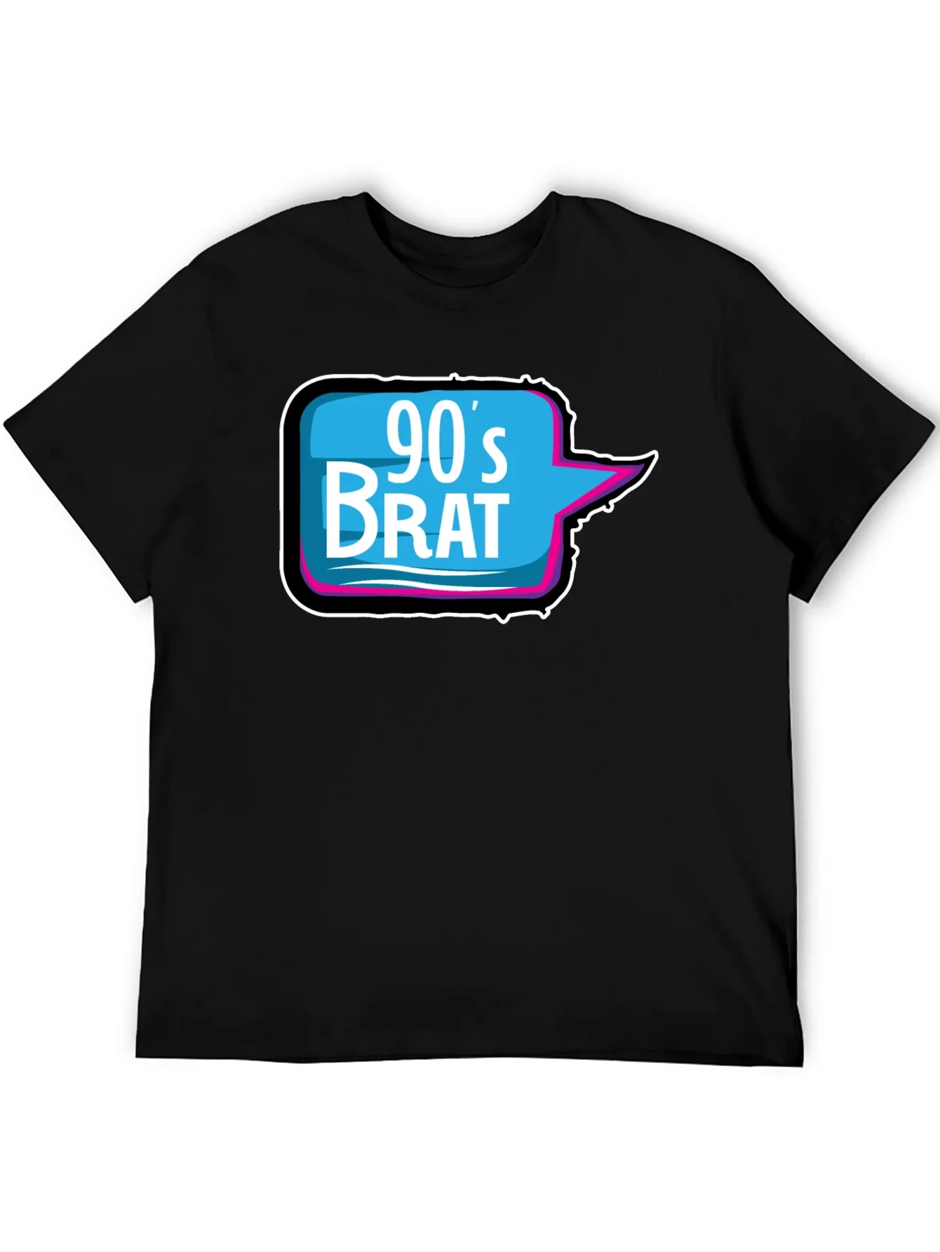 90s Brat Black T-Shirt