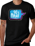 90s Brat Black T-Shirt