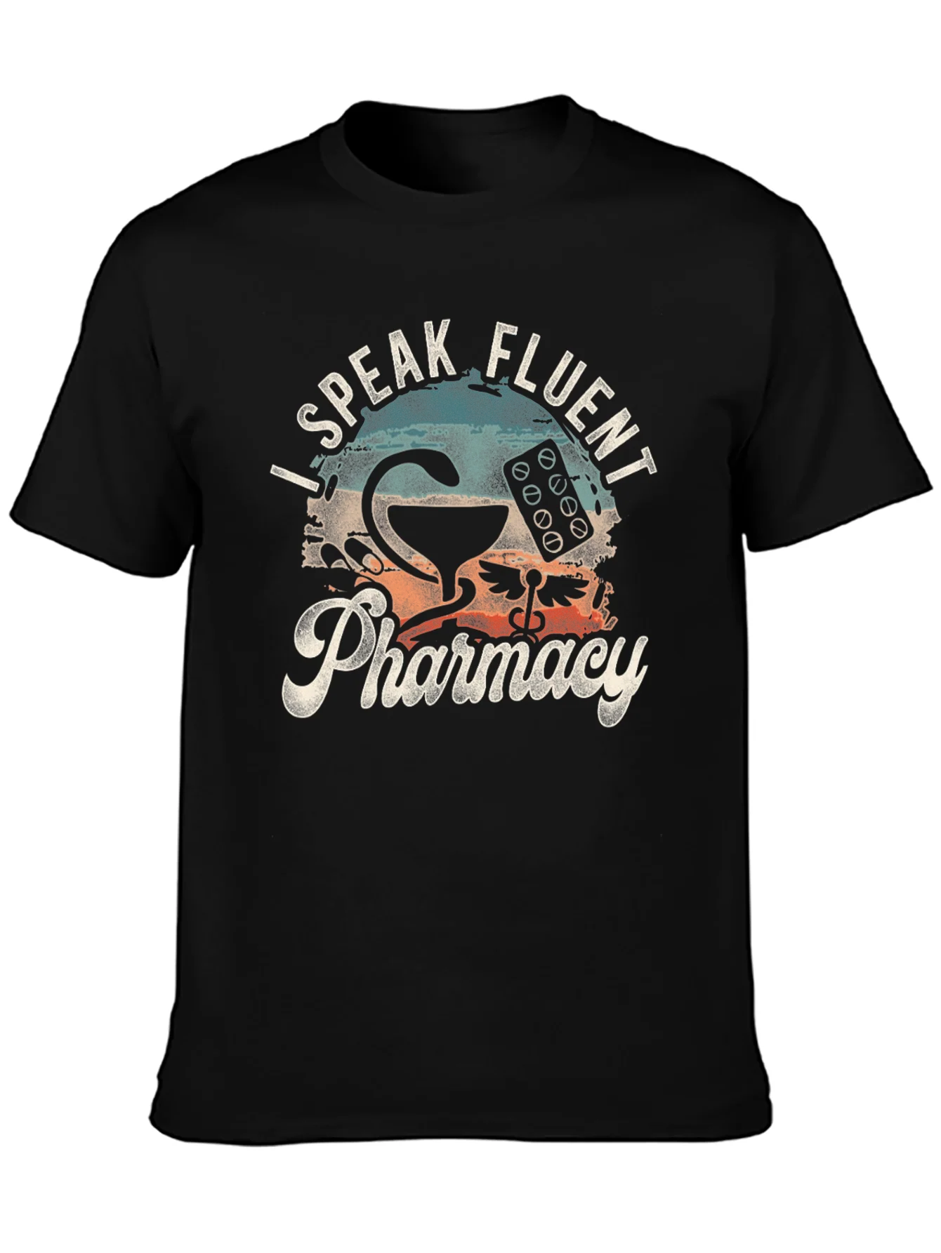 I Speak Fluent Pharmacy Graphic T-Shirt