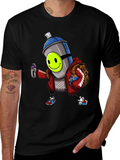 Cartoon Graffiti Spray Can T-Shirt