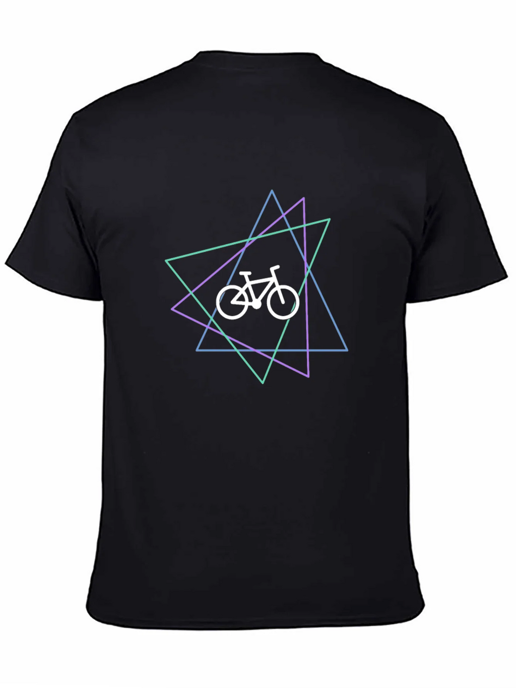 Geometric Bike Graphic T-Shirt