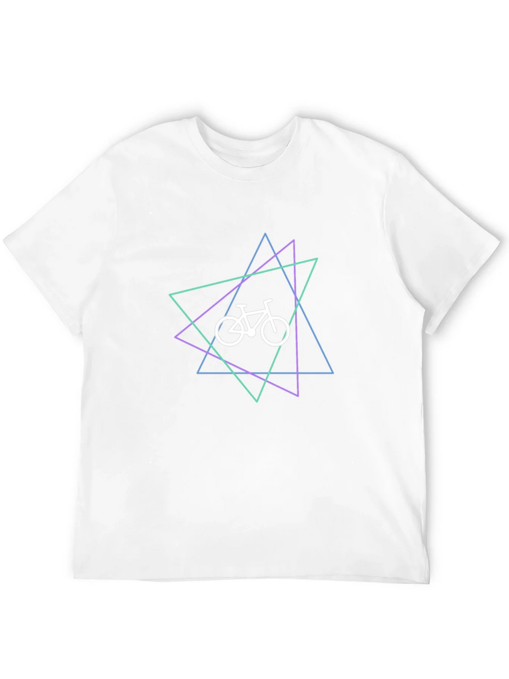 Geometric Bike Graphic T-Shirt