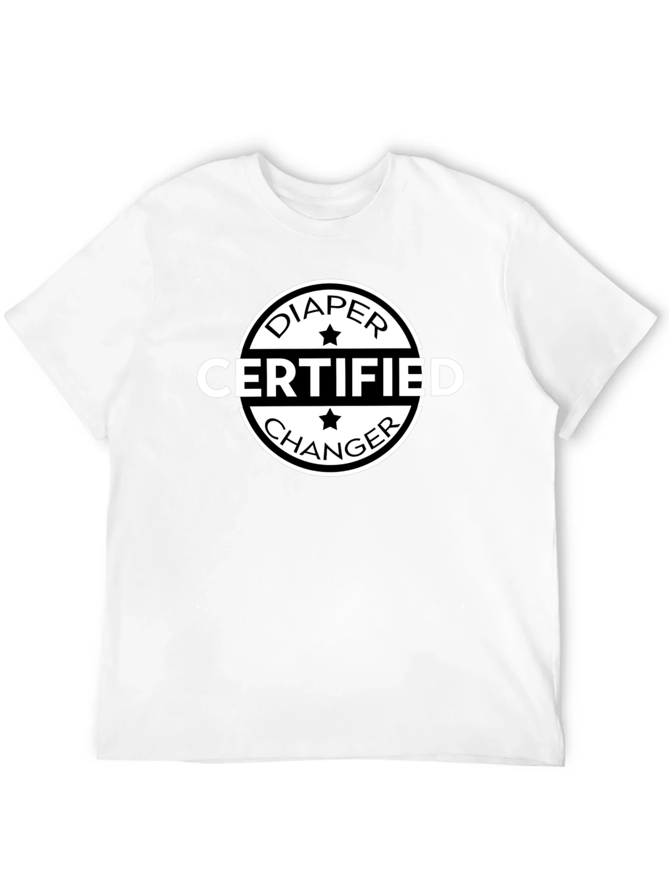 Diaper Certified Changer Novelty Tee