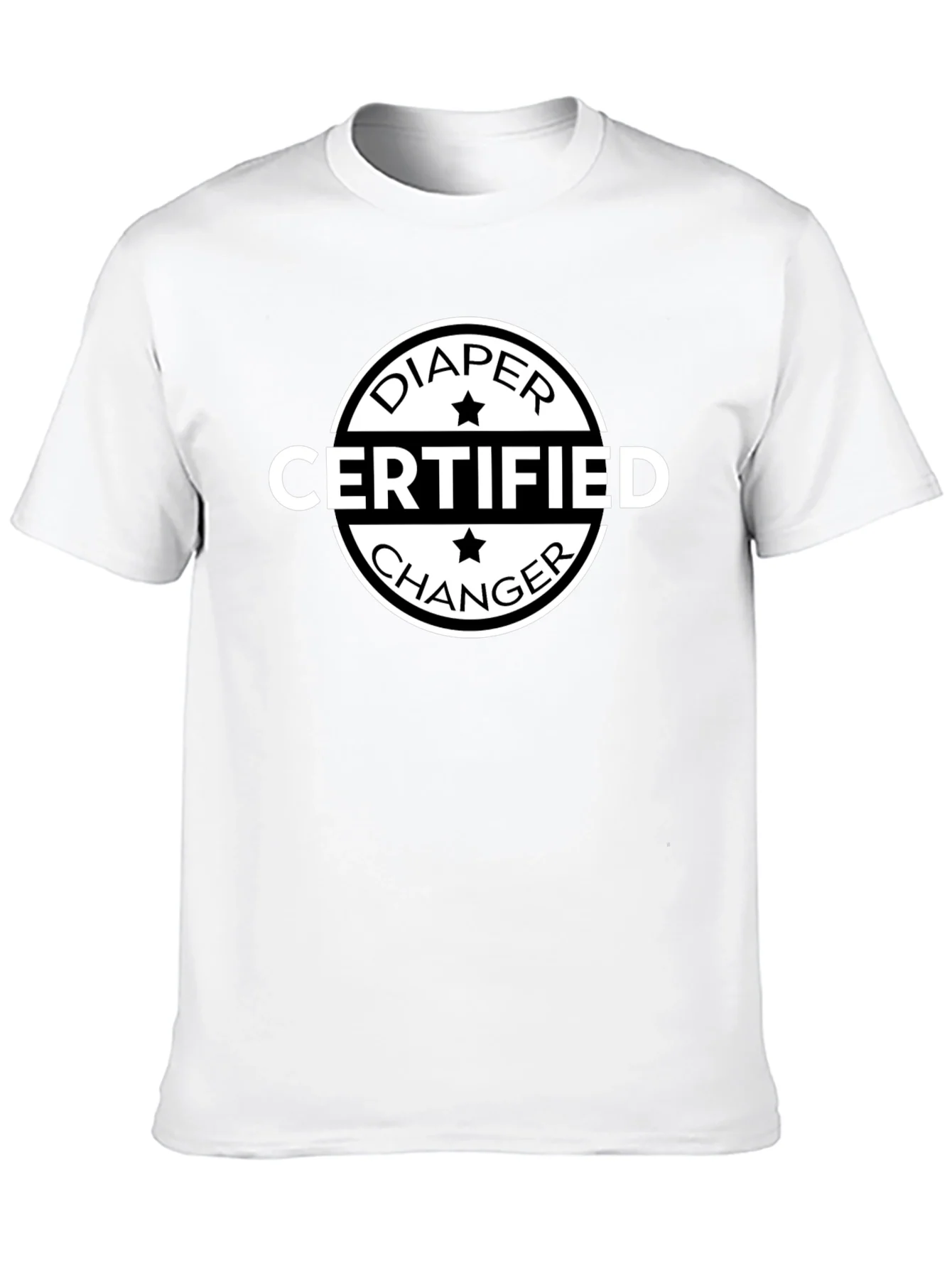 Diaper Certified Changer Novelty Tee
