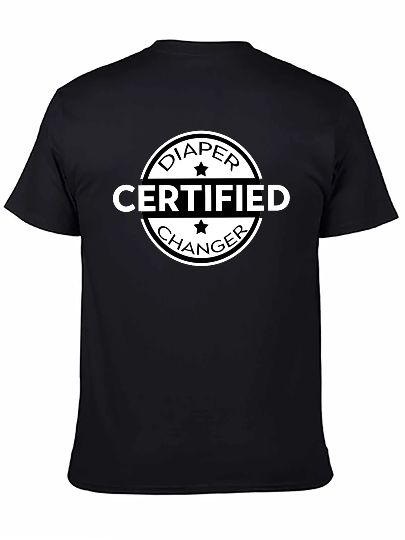 Diaper Certified Changer Novelty Tee