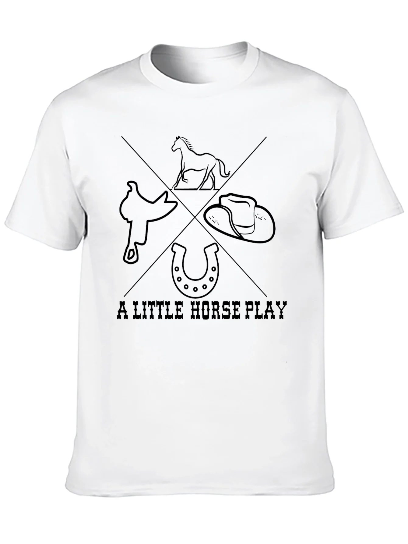 A Little Horse Play Graphic Tee