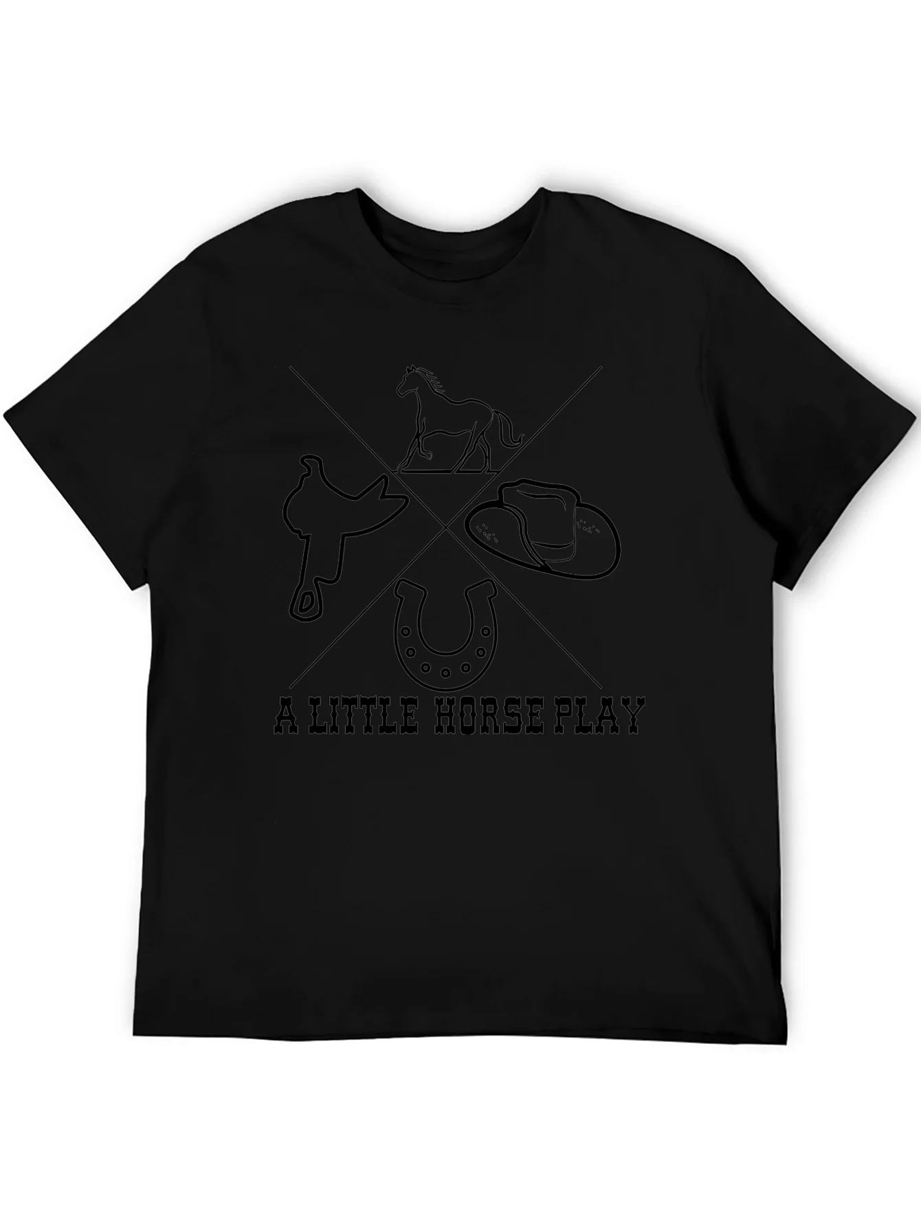 A Little Horse Play Graphic Tee