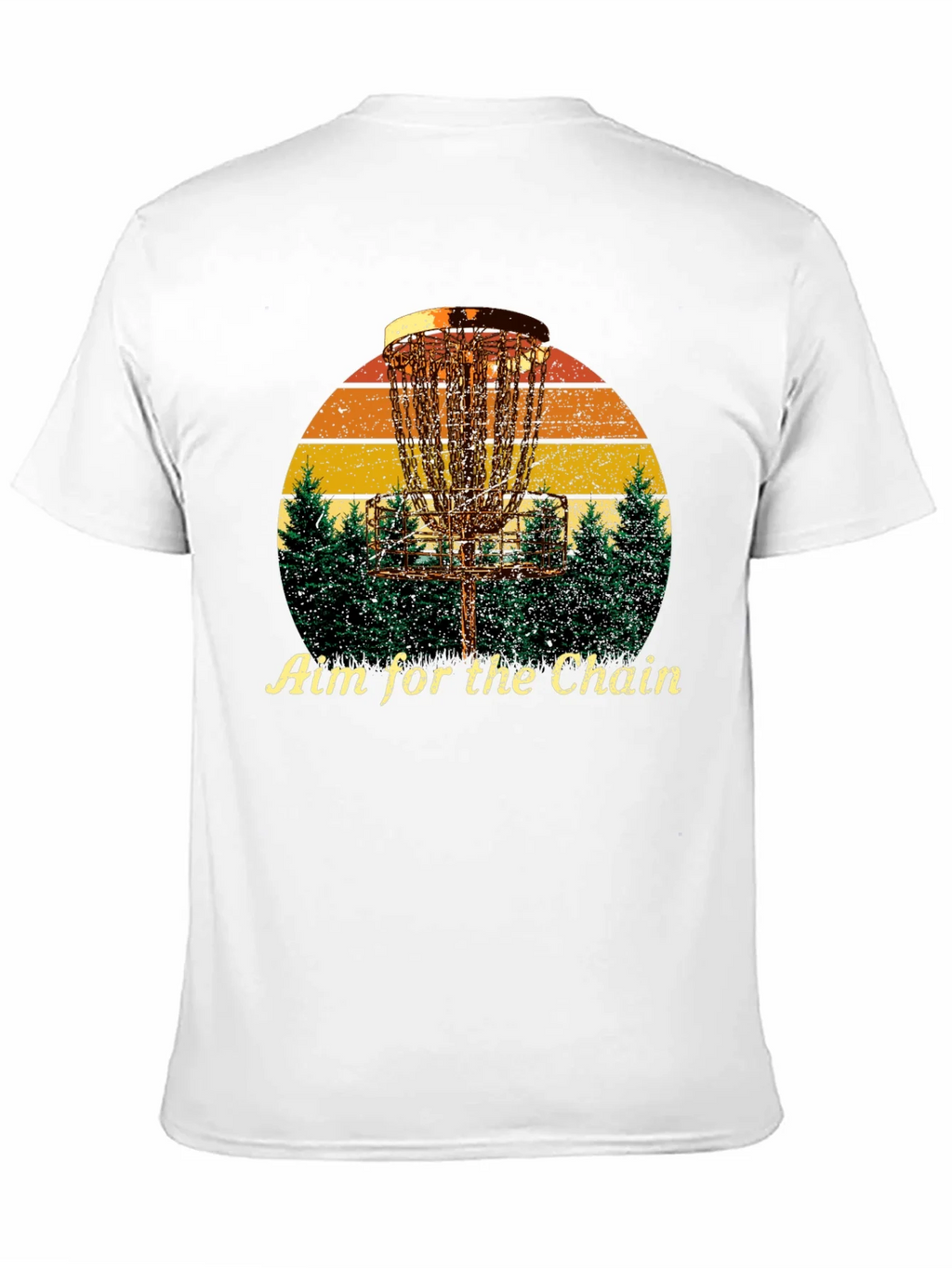 Aim for the Chain Disc Golf Graphic Tee
