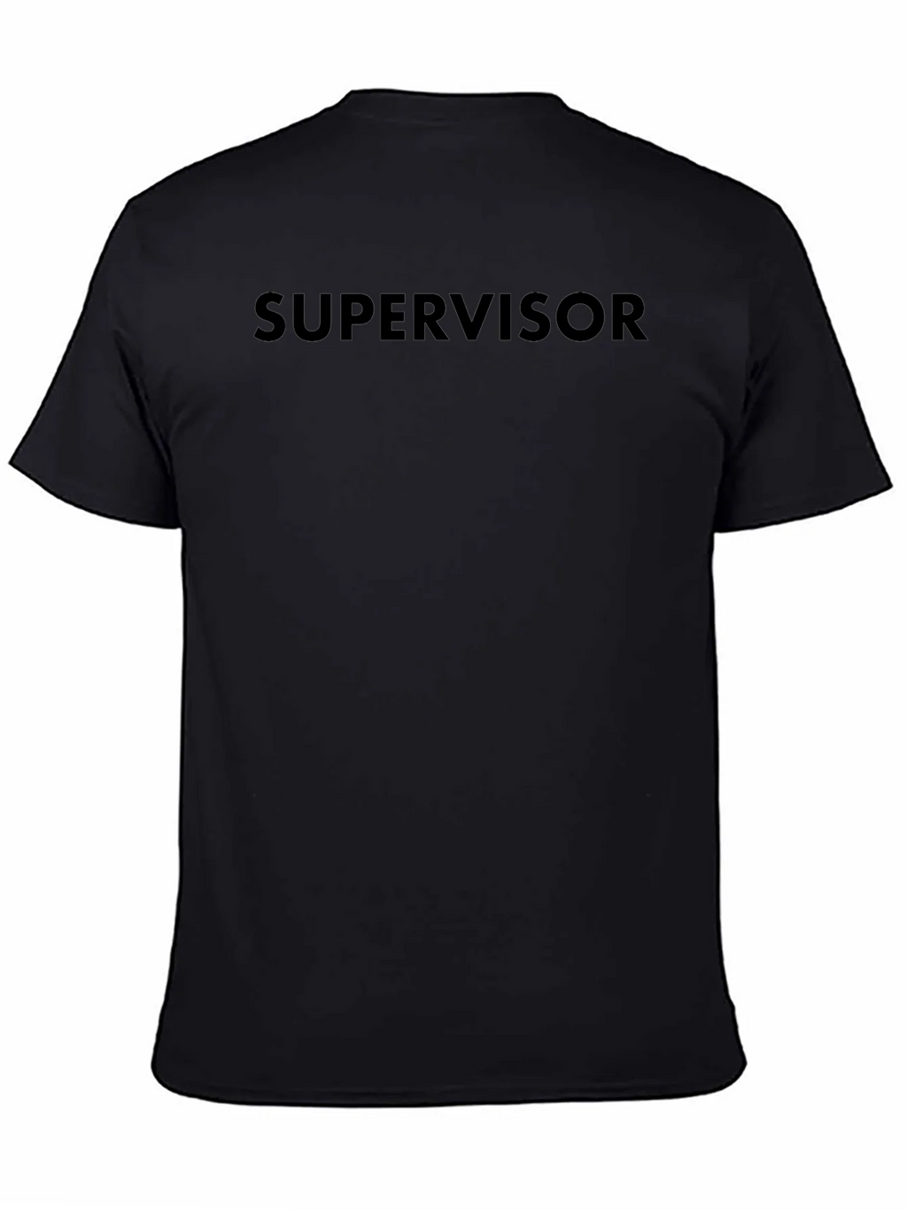 Supervisor Black T-Shirt
