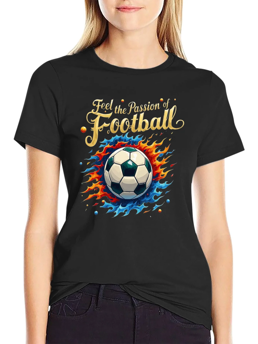 Passion of Football Graphic Tee