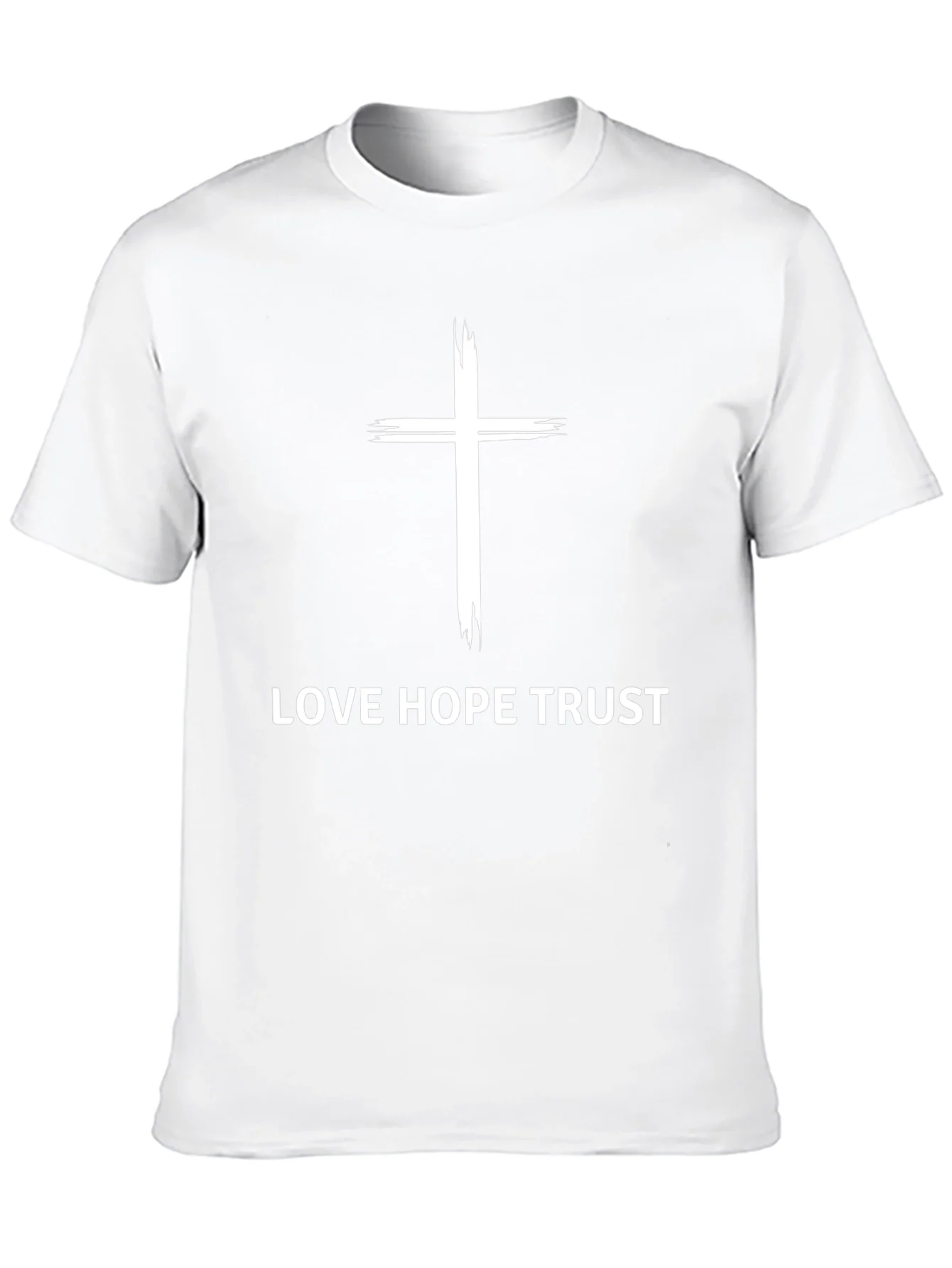 Love Hope Trust Christian Graphic Tee