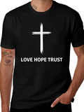Love Hope Trust Christian Graphic Tee