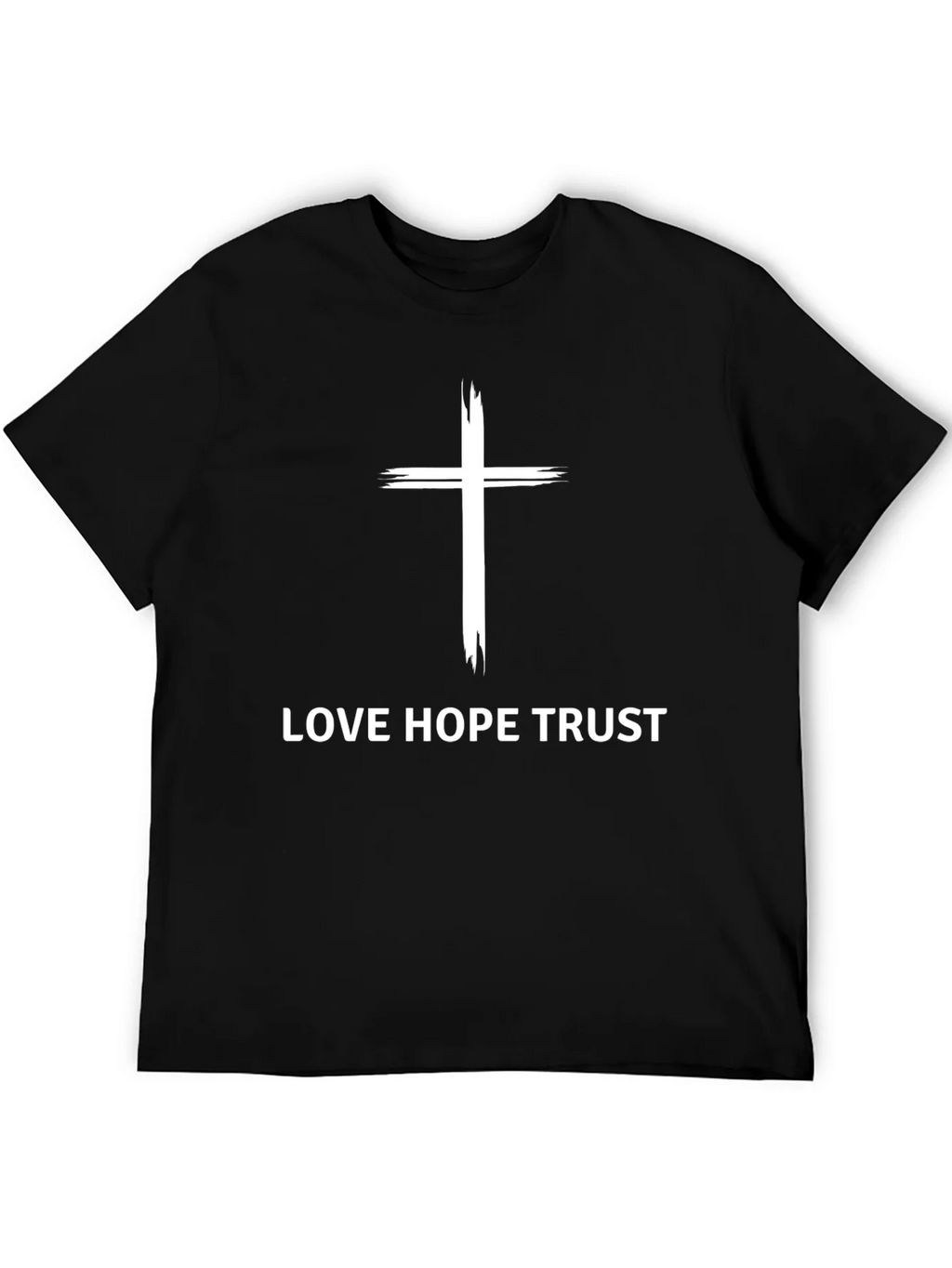 Love Hope Trust Christian Graphic Tee