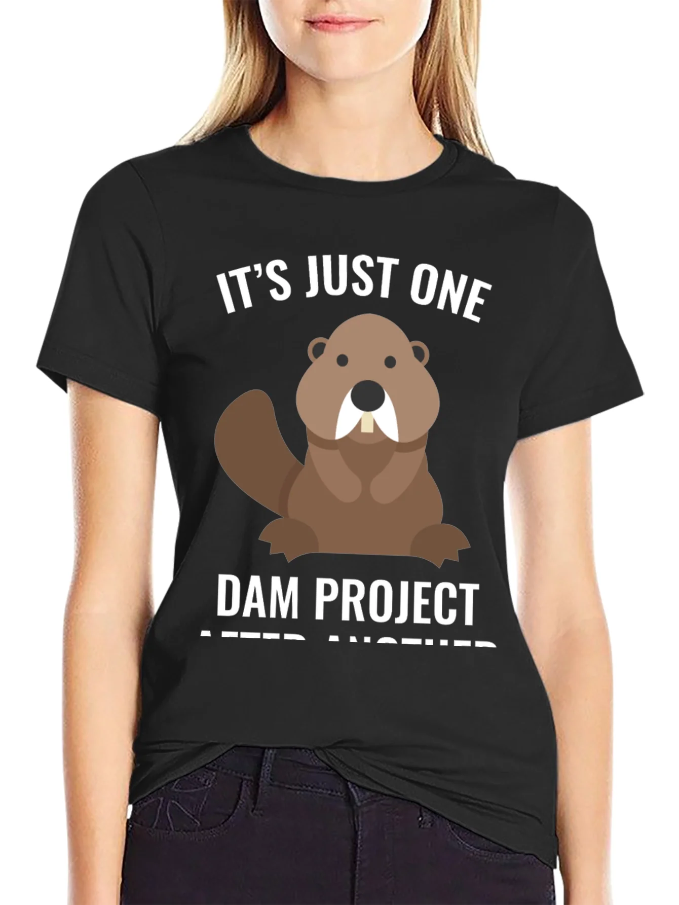 Funny Beaver T-Shirt - Dam Project Tee