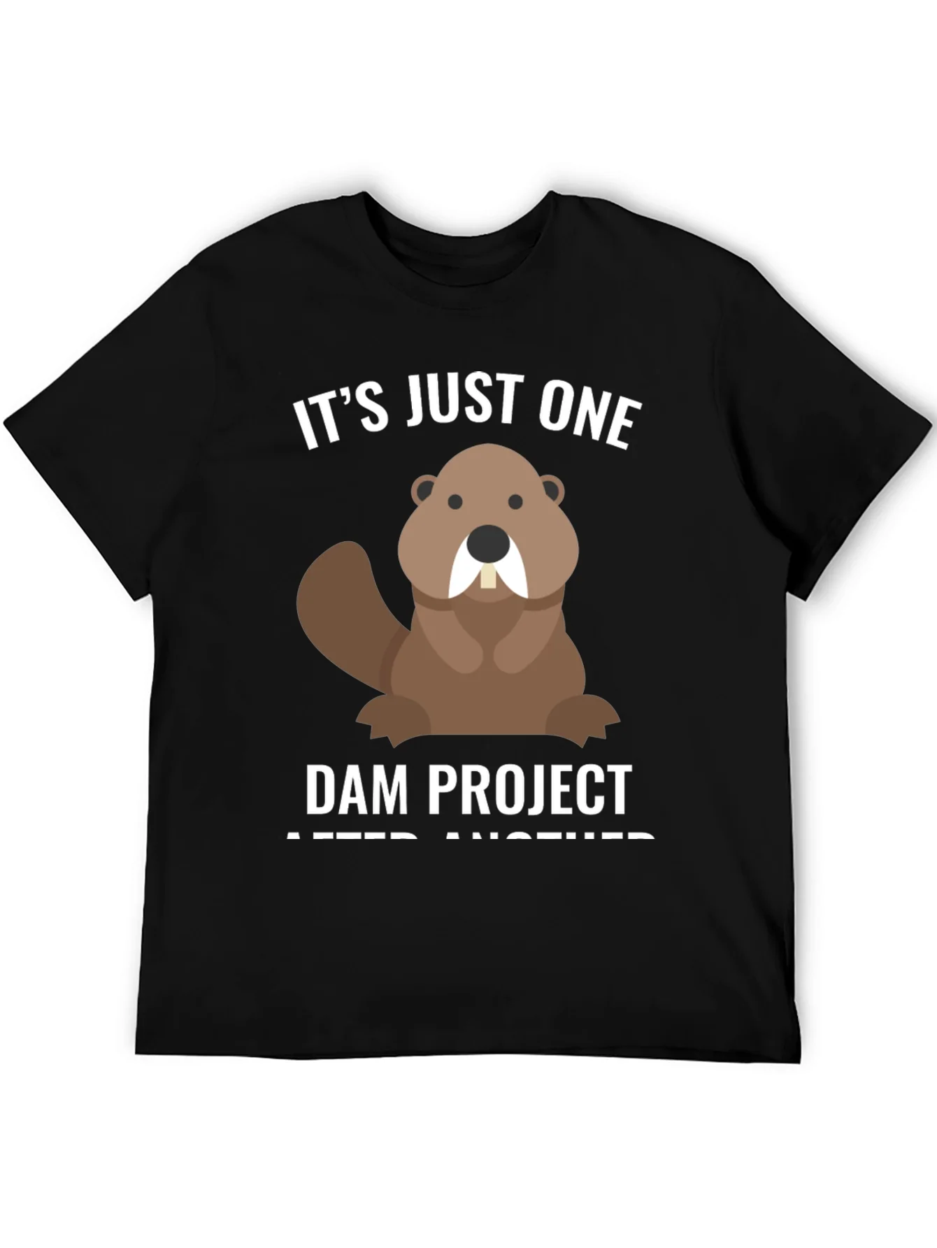 Funny Beaver T-Shirt - Dam Project Tee