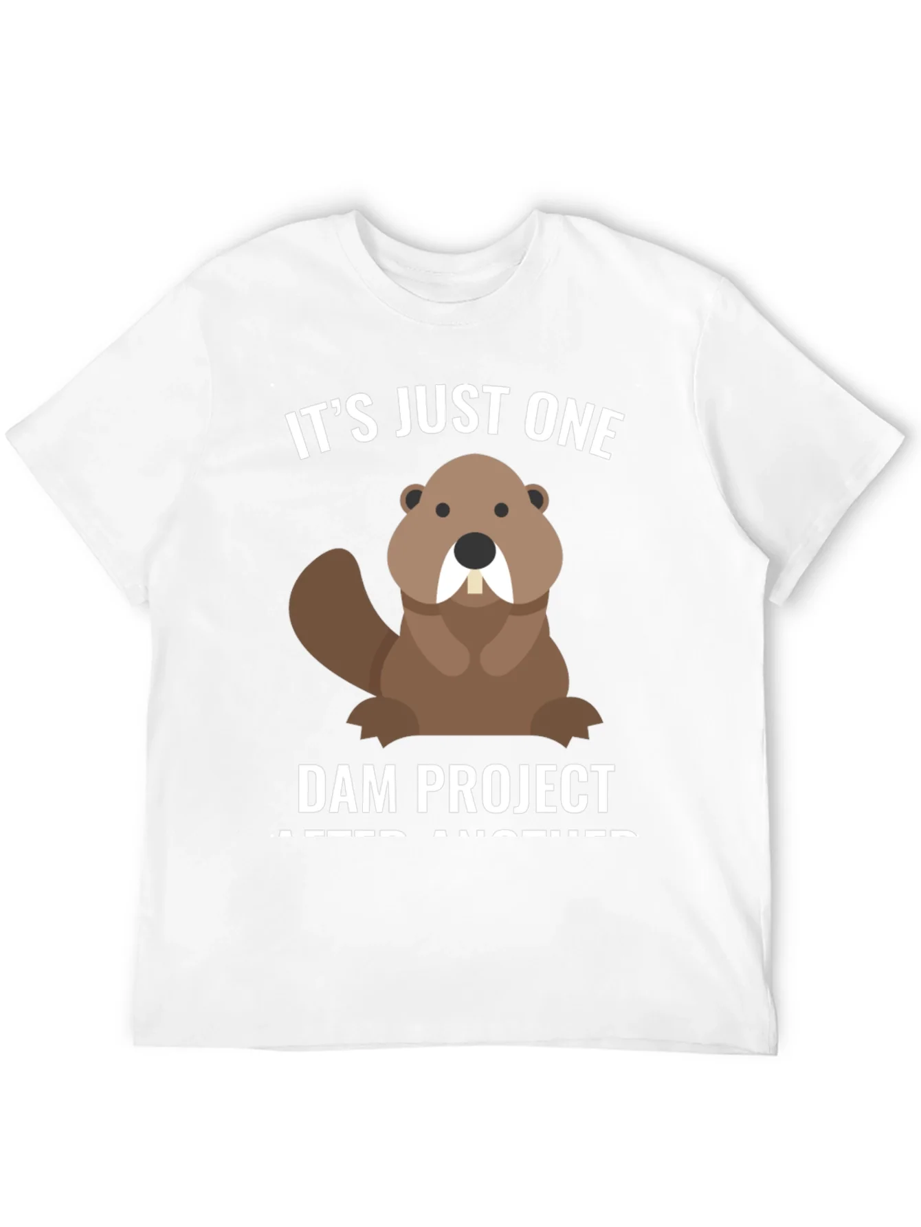 Funny Beaver T-Shirt - Dam Project Tee