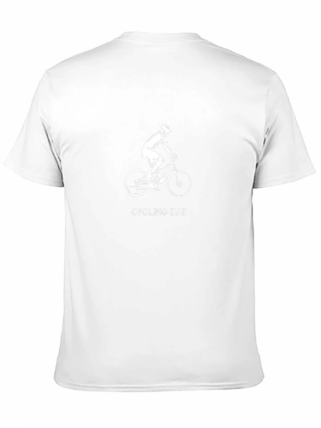 Cycling Dad T-Shirt - Mountain Bike Graphic Tee