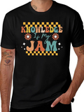 Knowledge Is My Jam Retro T-Shirt