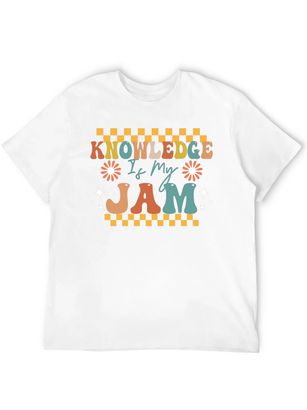 Knowledge Is My Jam Retro T-Shirt