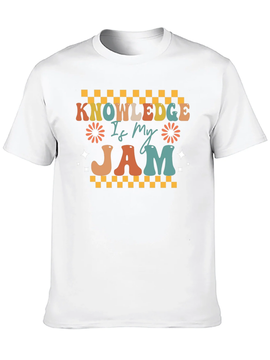Knowledge Is My Jam Retro T-Shirt