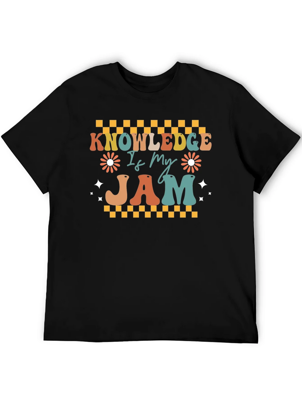 Knowledge Is My Jam Retro T-Shirt