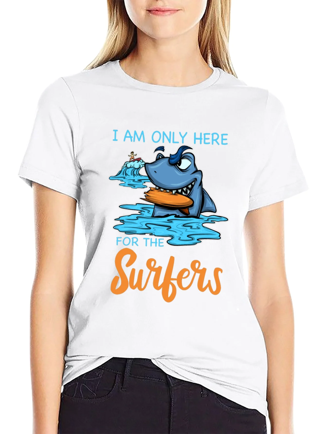 Surfer Shark Graphic Tee