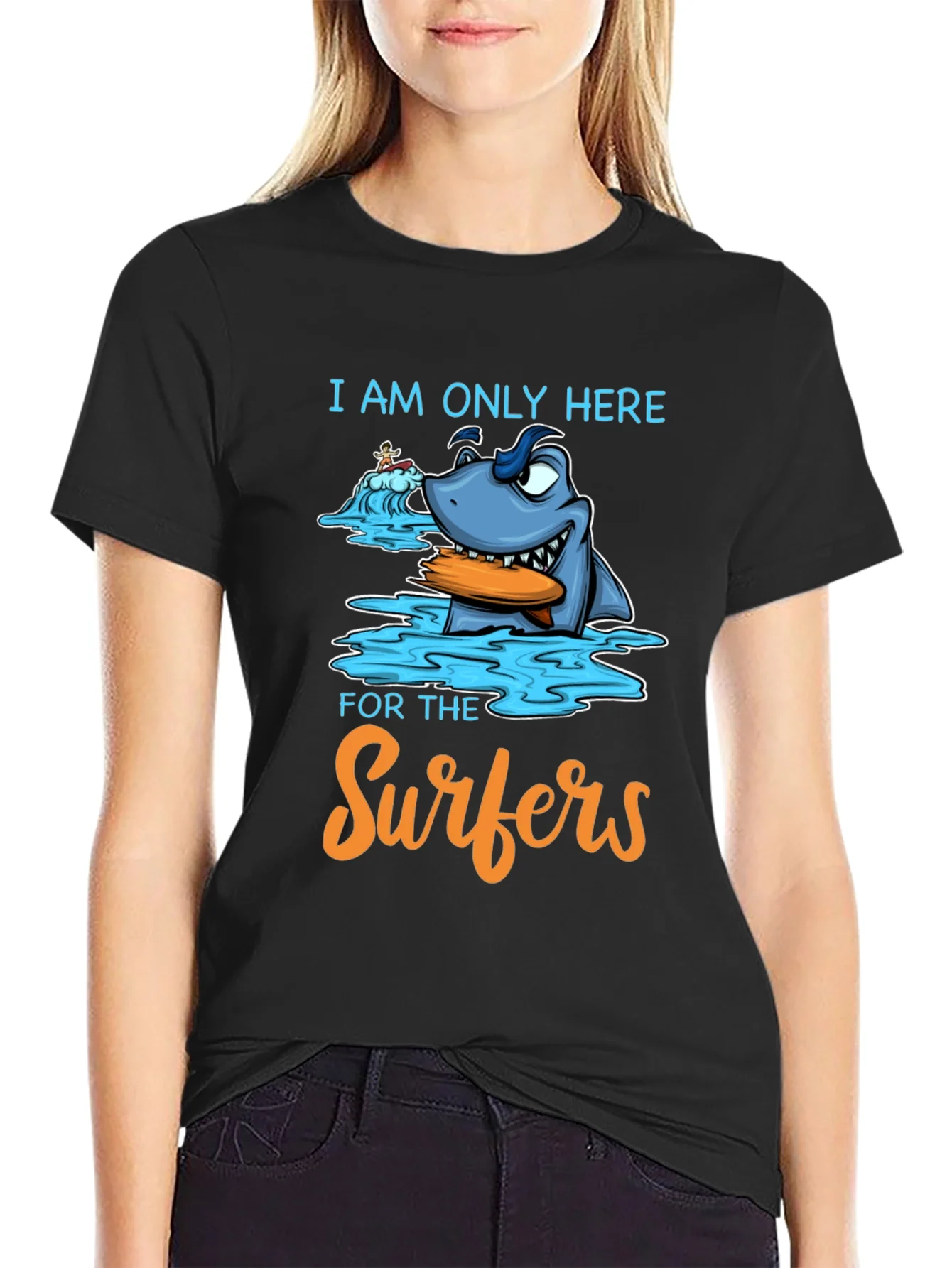Surfer Shark Graphic Tee