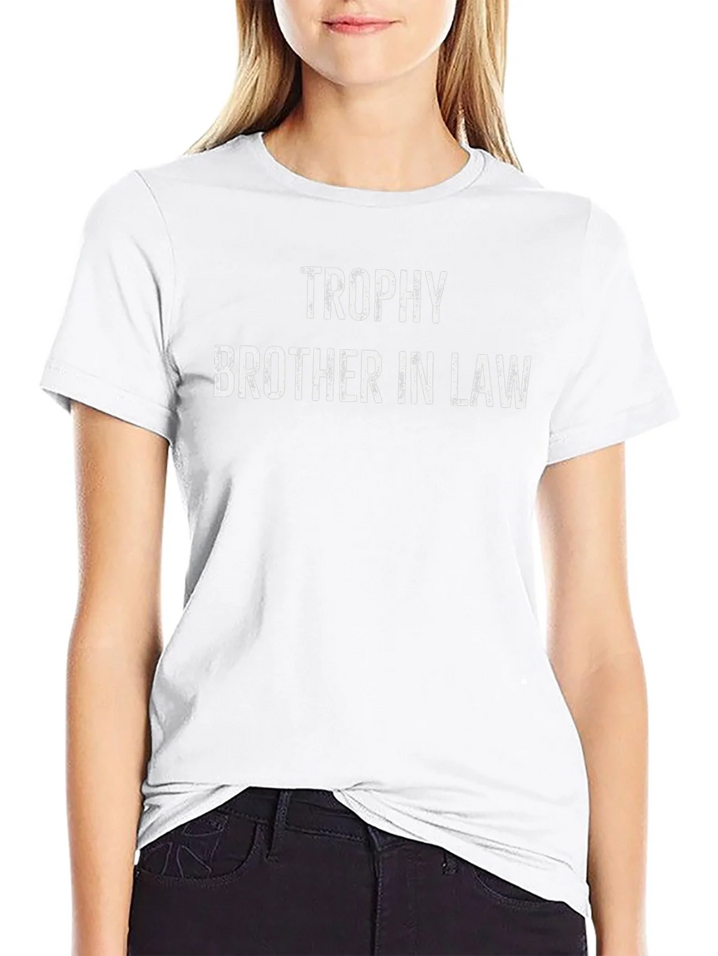 Trophy Brother In Law Graphic Tee - Black