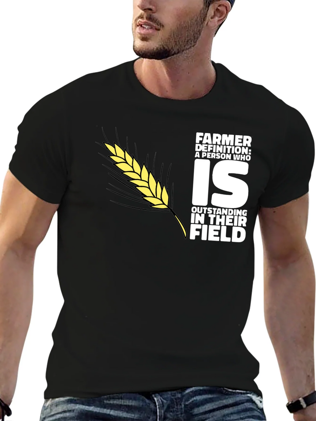 Farmer Definition T-Shirt: Outstanding in Their Field