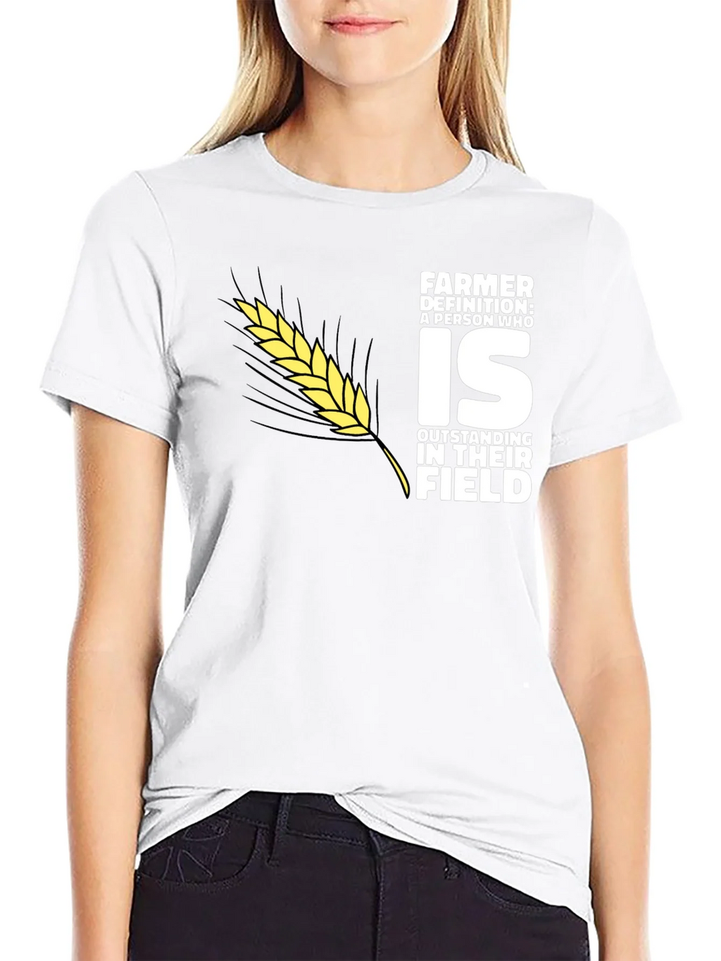 Farmer Definition T-Shirt: Outstanding in Their Field