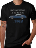 73 Omega Car T-Shirt - Never Underestimate