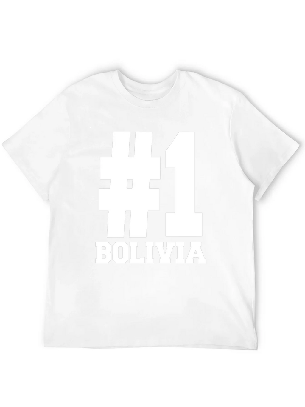 #1 Bolivia Black T-Shirt - Show Your Pride!