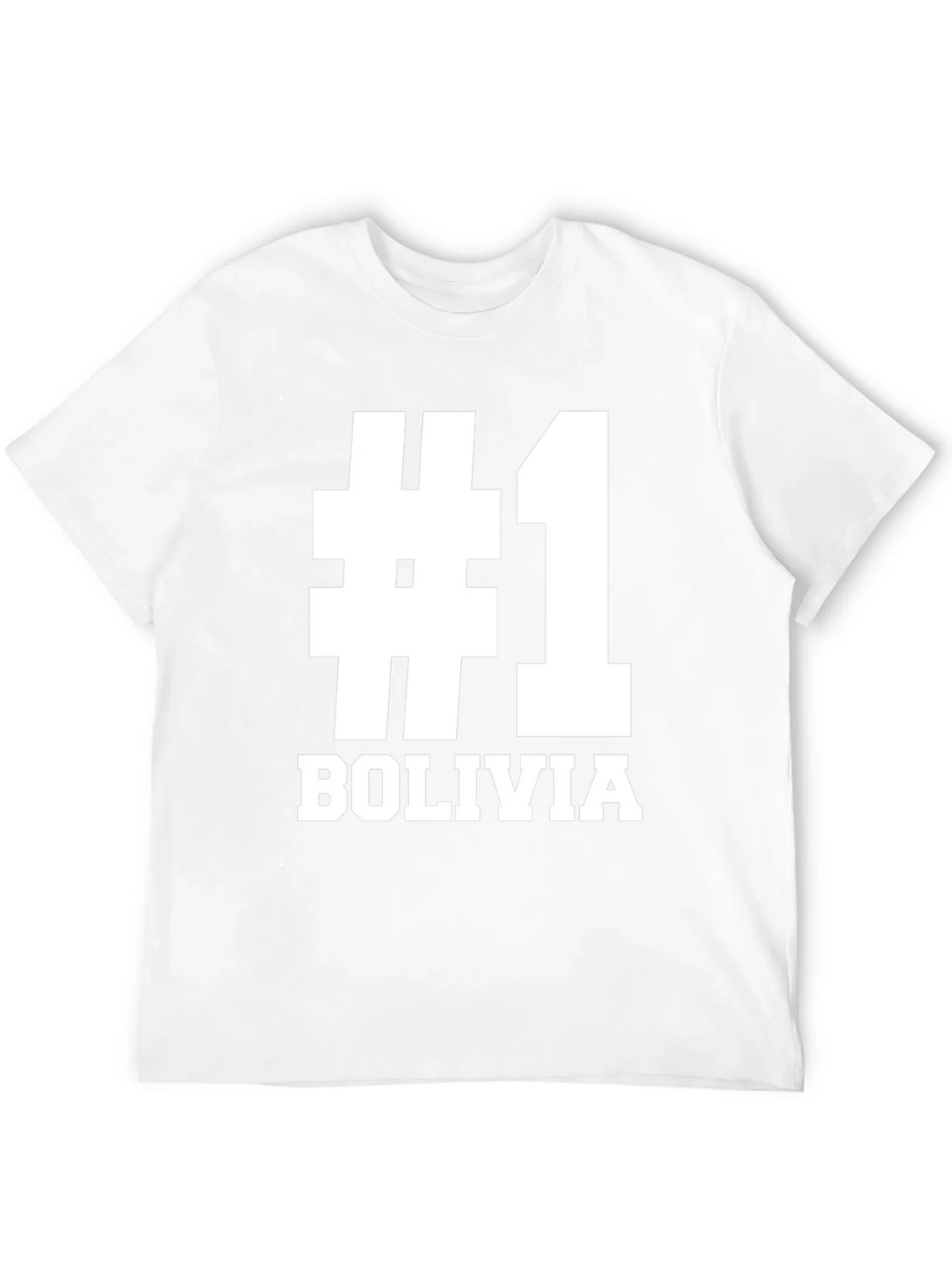 #1 Bolivia Black T-Shirt - Show Your Pride!