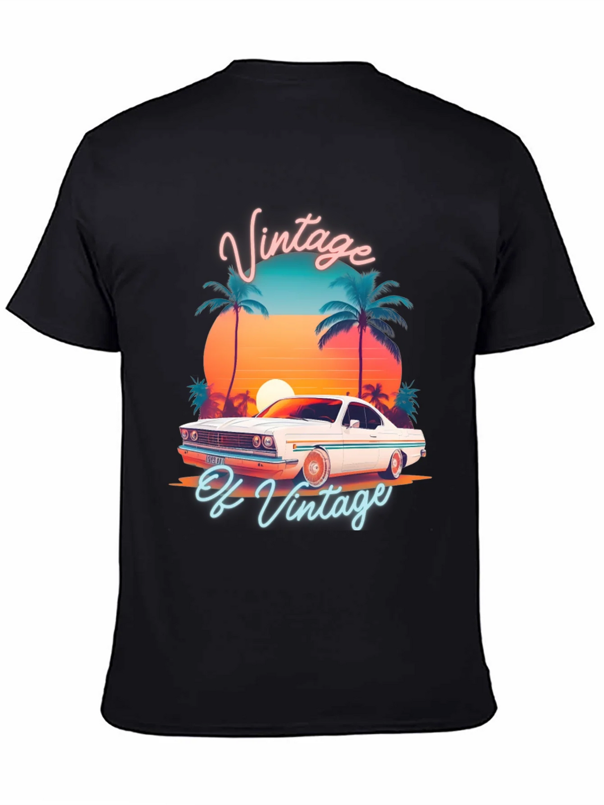 Vintage Car T-Shirt - Retro Style