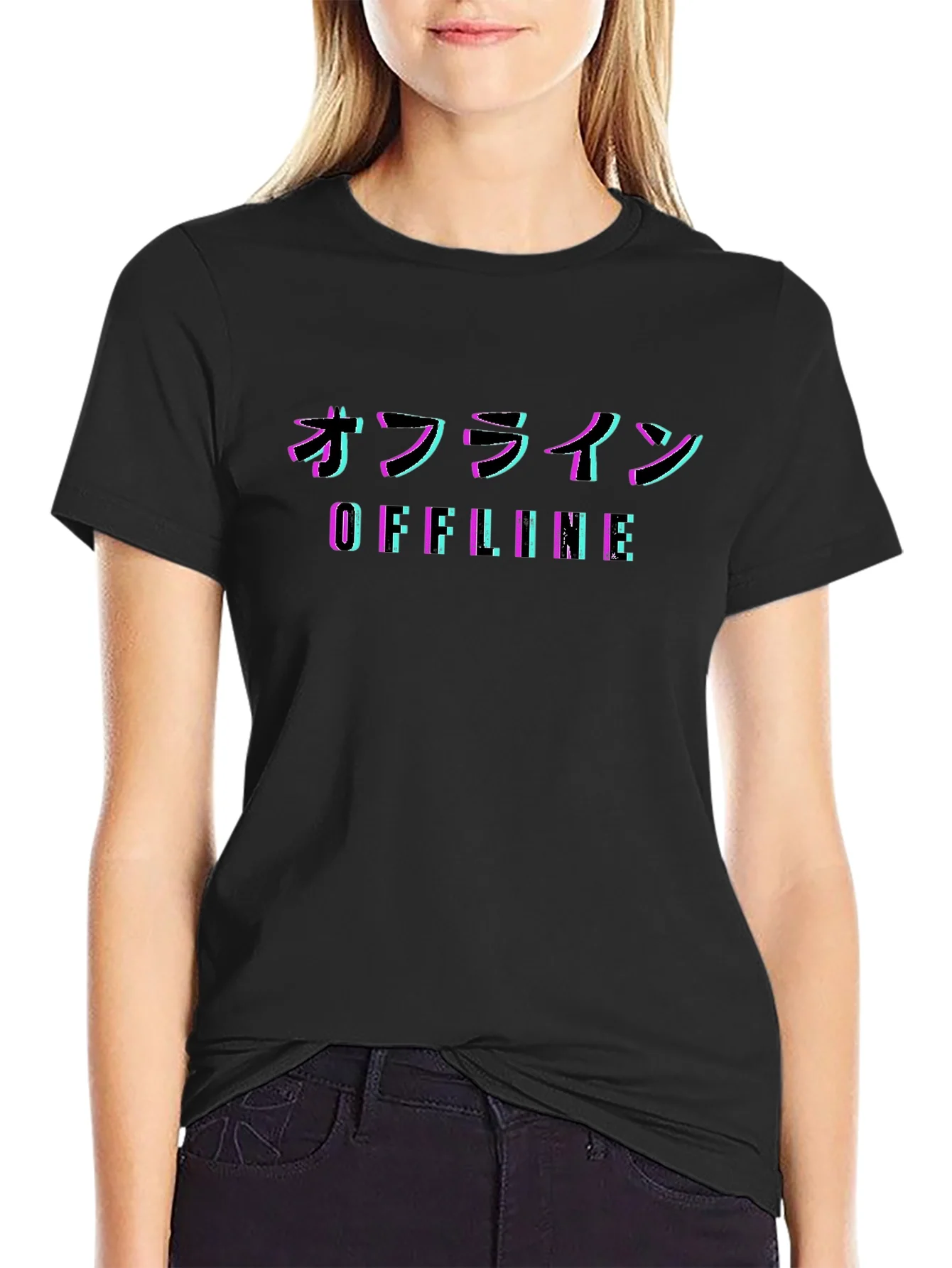 Offline Glitchcore T-Shirt