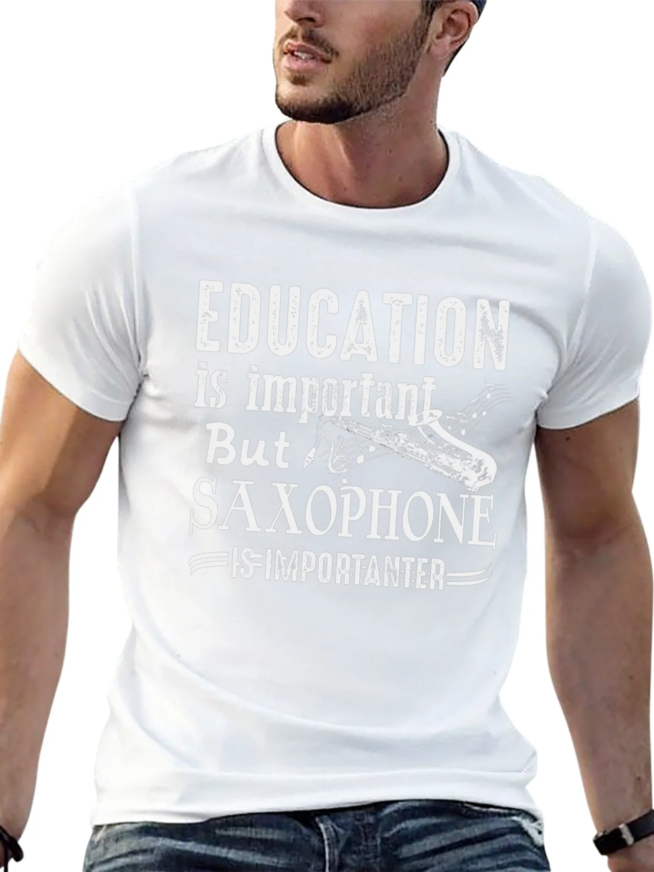 Education Saxophone Graphic Tee