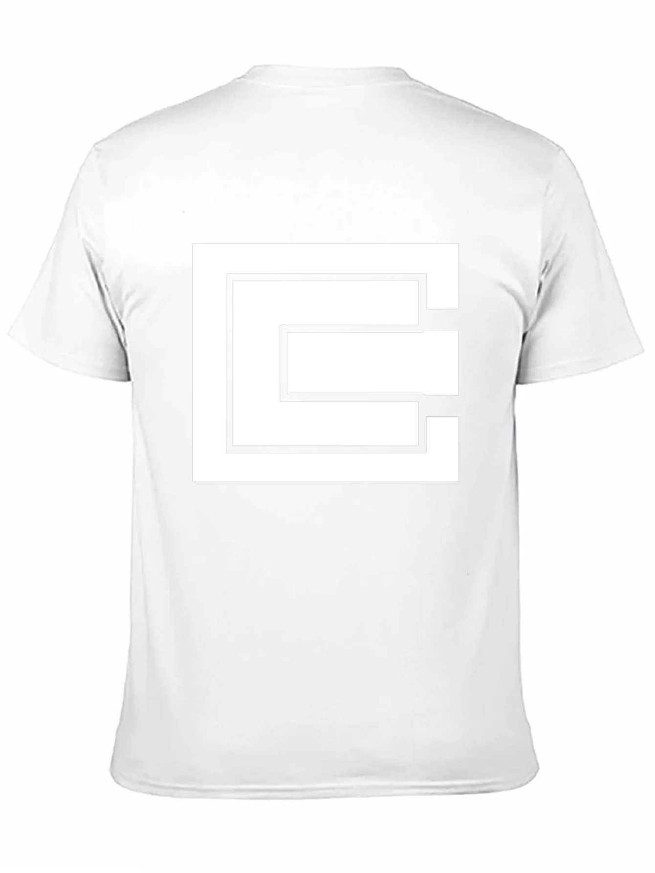 Geometric Square Black T-Shirt