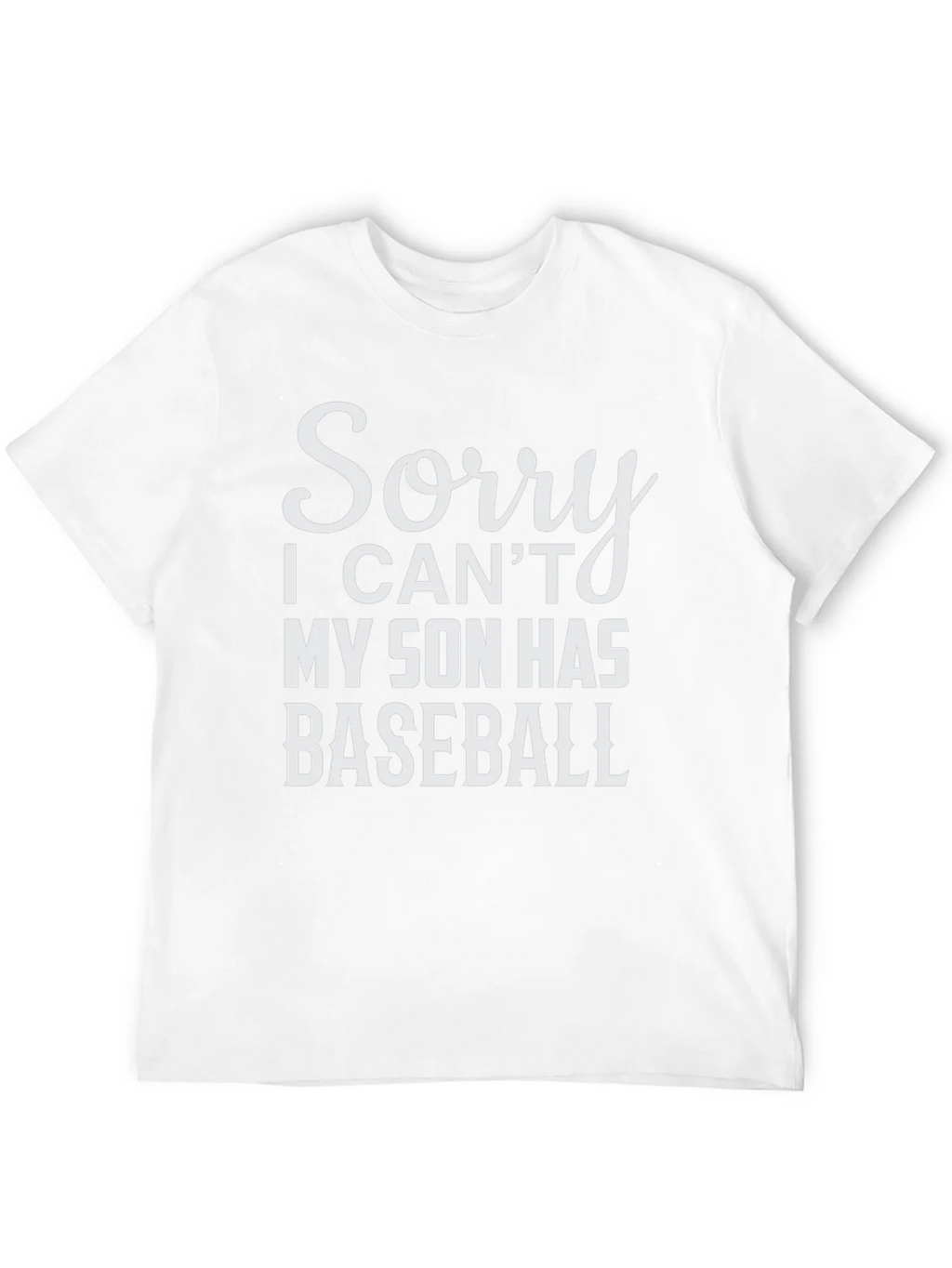 Funny Baseball Dad T-Shirt - Sons Baseball Game Tee
