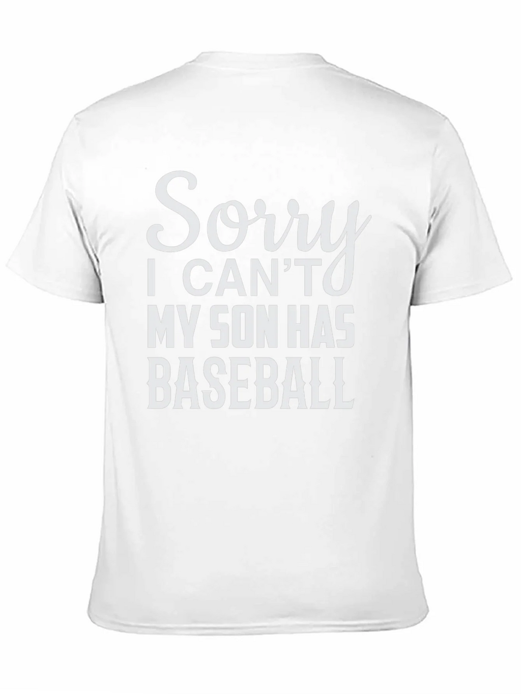 Funny Baseball Dad T-Shirt - Sons Baseball Game Tee