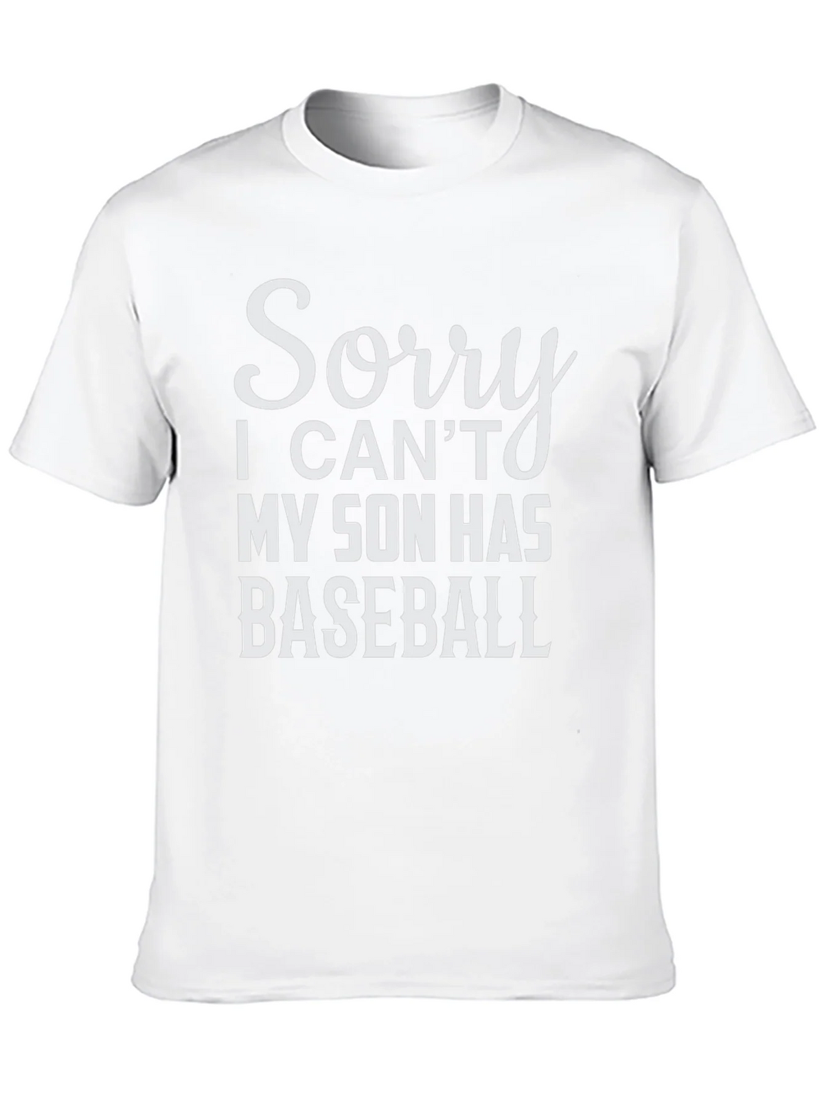 Funny Baseball Dad T-Shirt - Sons Baseball Game Tee
