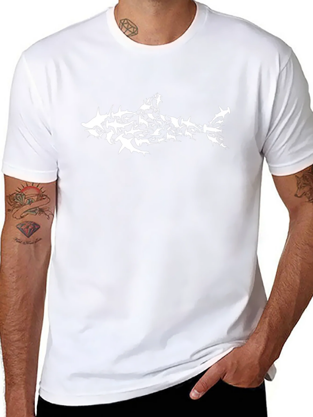 Shark Attack T-Shirt - Marine Life Graphic Tee