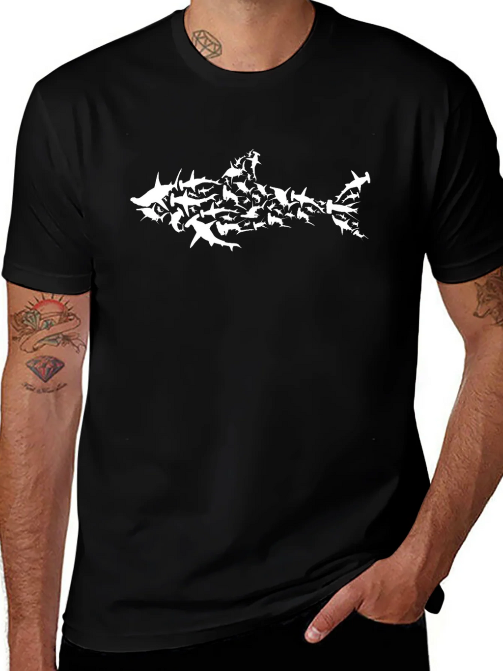 Shark Attack T-Shirt - Marine Life Graphic Tee